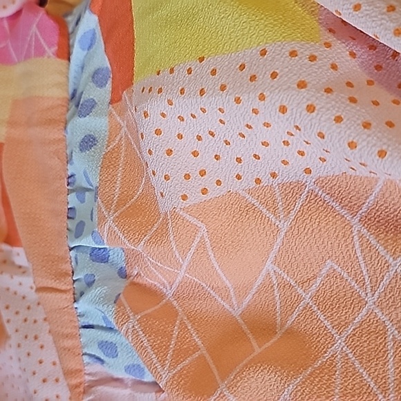 Fun‎ patchwork mini dress by Impression. Size 3X. Beachy, boho. - Picture 10 of 10